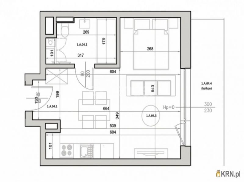Mieszkanie Mielno 32.10m2, mieszkanie na sprzedaż