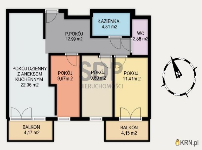 Mieszkanie Wrocław 74.01m2, mieszkanie na sprzedaż