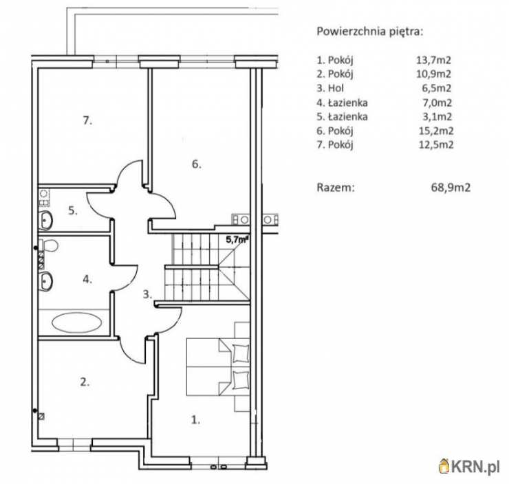 5 pokojowe, Ożarów Mazowiecki, ul. , Dom  na sprzedaż