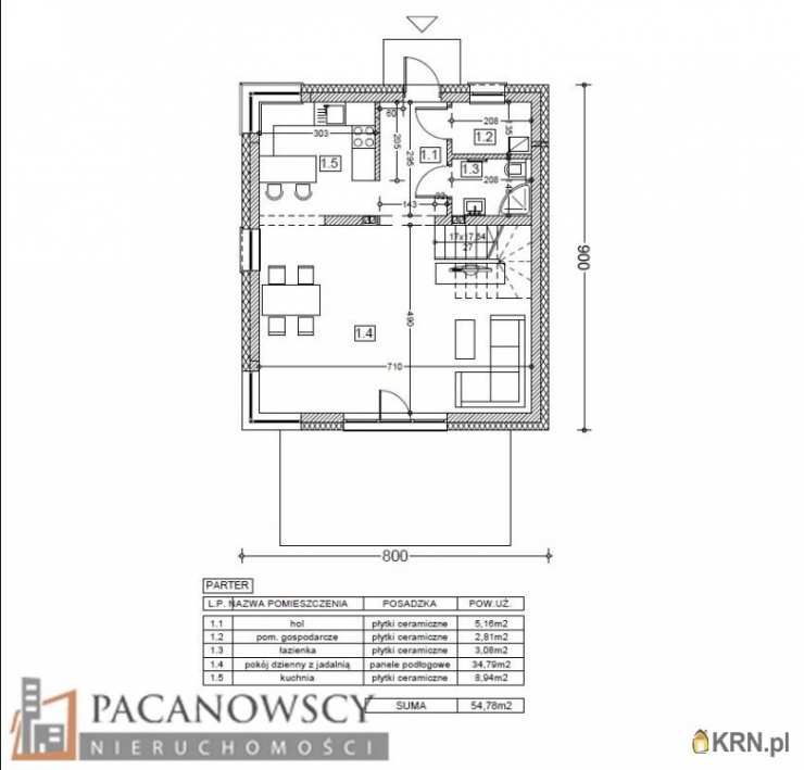 PACANOWSCY NIERUCHOMOŚCI, Dom  na sprzedaż, Przeginia Duchowna, ul. 