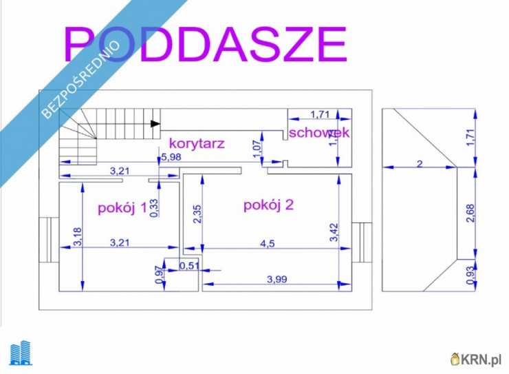 4 pokojowe, Dom  na sprzedaż, Luboń, ul. Nowiny