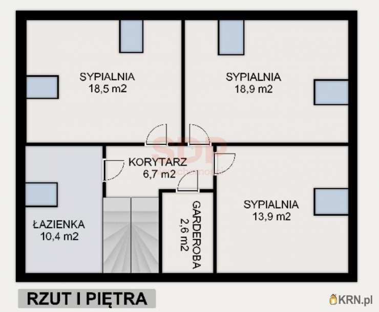 5 pokojowe, Krzeptów, ul. Główna, Dom  na sprzedaż