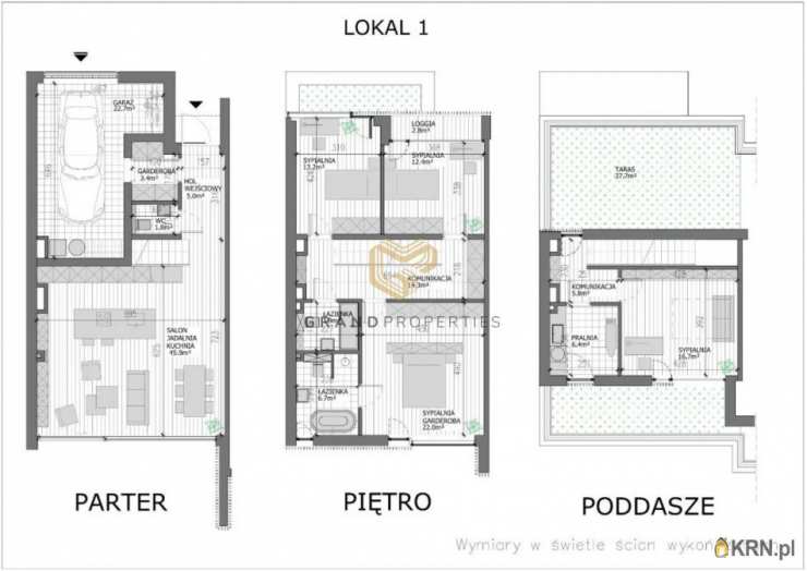 5 pokojowe, Warszawa, Wawer/Radość, ul. , Dom  na sprzedaż