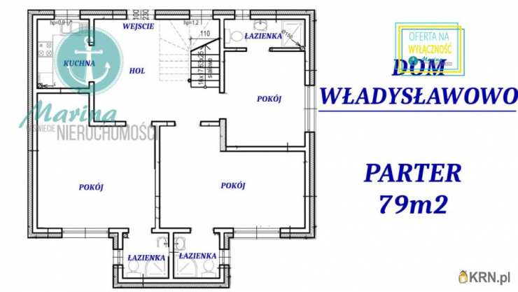 Marina w Świecie Nieruchomości, Dom  na sprzedaż, Władysławowo, ul. Męczenników Wielkiej Wsi