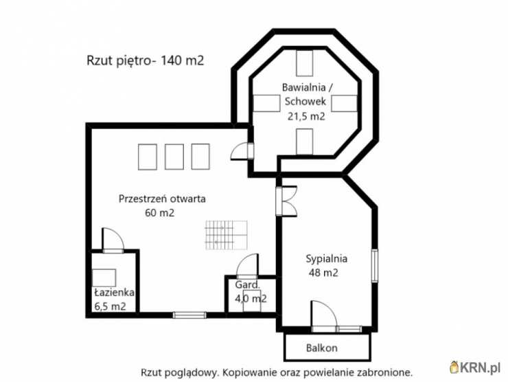 6 pokojowe, Dom  na sprzedaż, Urzut, ul. Lazurowa