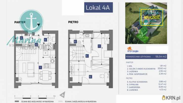 3 pokojowe, Władysławowo, Jastrzębia Góra, ul. , Dom  na sprzedaż