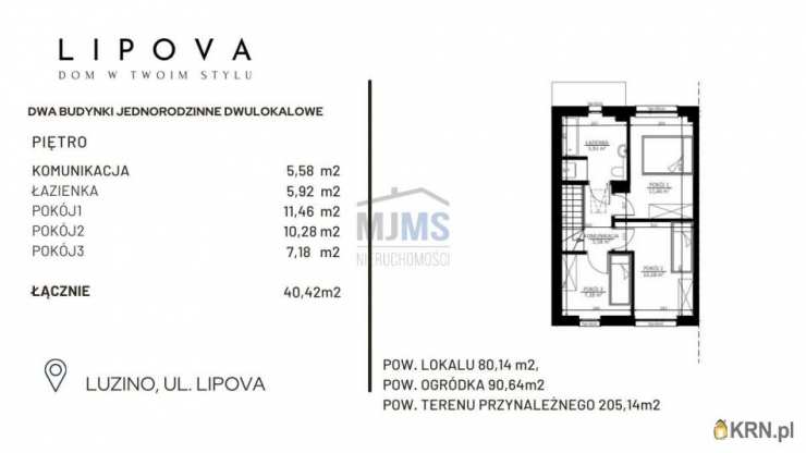 Dom  na sprzedaż, , Luzino, ul. Lipowa