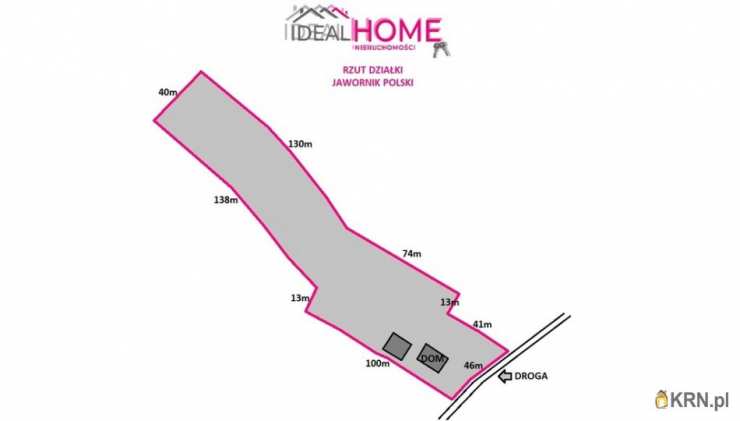  Ideal Home Nieruchomości , Dom  na sprzedaż, Jawornik Polski, ul. 