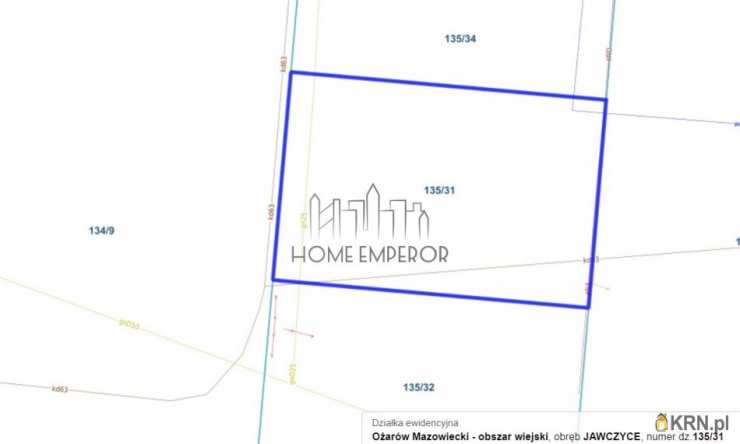 Jawczyce, ul. Poznańska, Działki  na sprzedaż, 