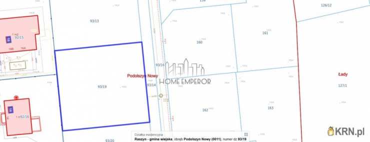 Podolszyn Nowy, ul. , , Działki  na sprzedaż
