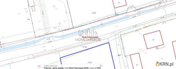 Wola Prażmowska, ul. Główna, , Działki  na sprzedaż