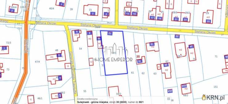 Działki  na sprzedaż, , Sulejówek, ul. Okrzei