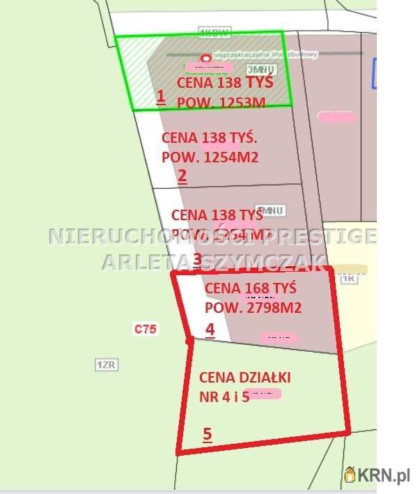 Działki  na sprzedaż, Jastrzębie-Zdrój, os. Jastrzębie Górne i Dolne/Jastrzębie Dolne, ul. Połomska, 