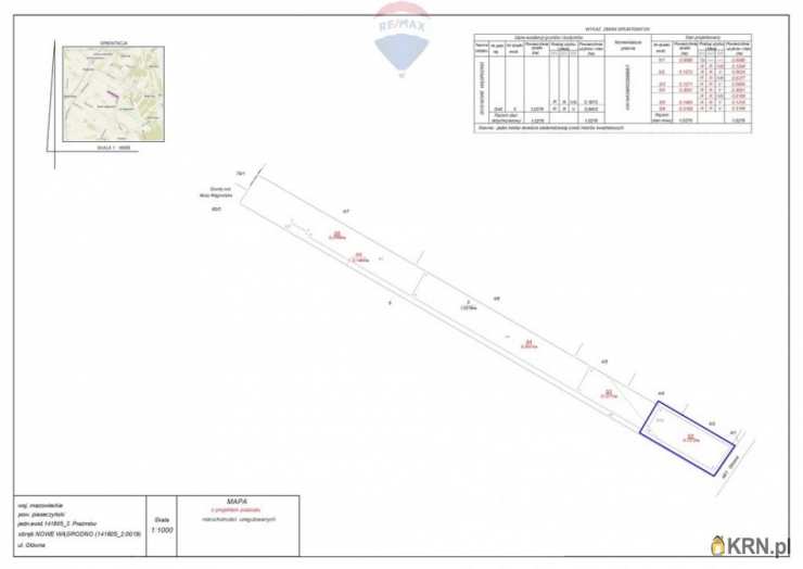 Działki  na sprzedaż, Nowe Wągrodno, ul. , 