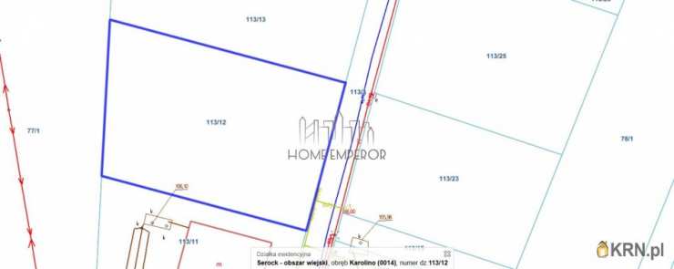 Karolino, ul. Promyka, Działki  na sprzedaż, 
