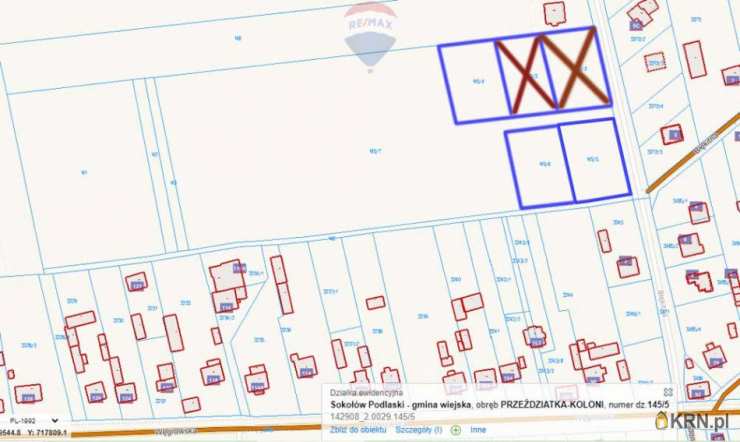 Sokołów Podlaski, ul. , , Działki  na sprzedaż