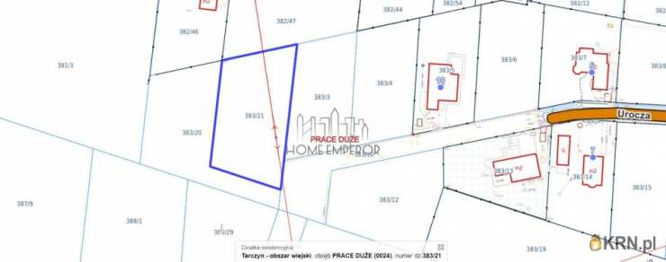 Działki  na sprzedaż, , Prace Duże, ul. Urocza