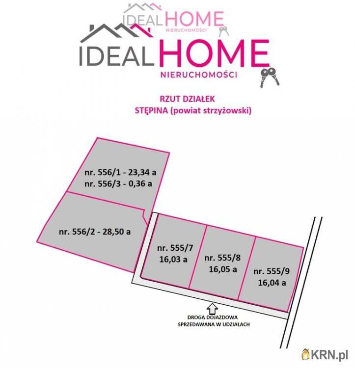  Ideal Home Nieruchomości , Działki  na sprzedaż, Stępina, ul. 