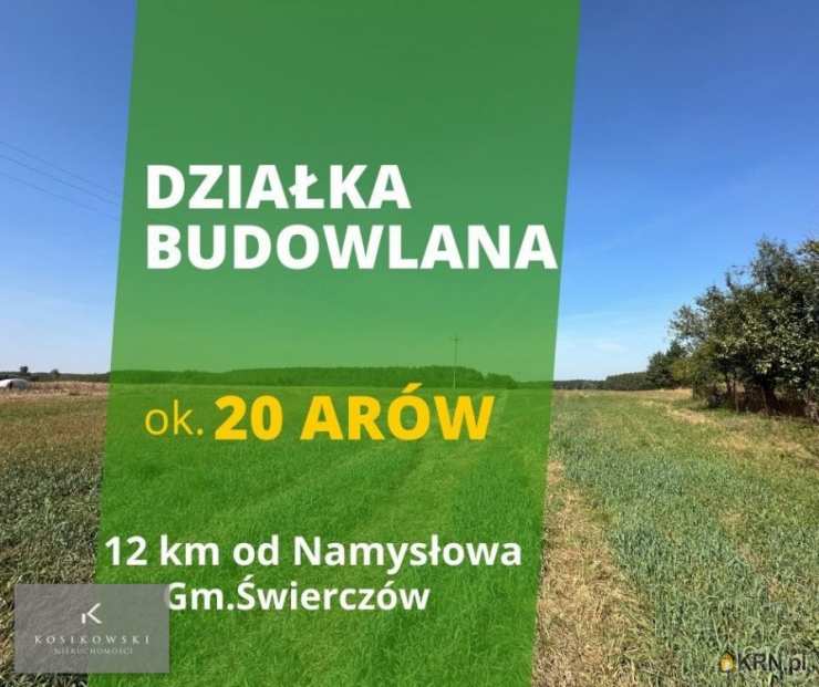 Działki  na sprzedaż, gm. Świerczów, ul. , 