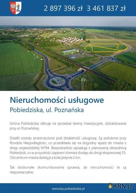 Pobiedziska, ul. , , Działki  na sprzedaż