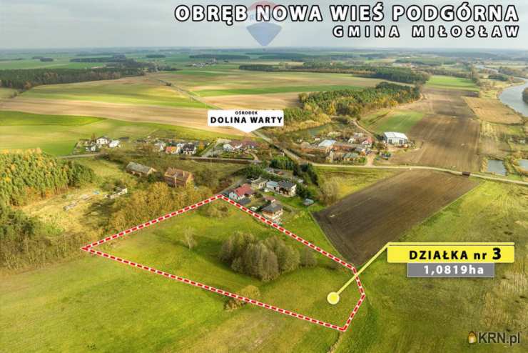 Działki  na sprzedaż, Nowa Wieś Podgórna, ul. , 