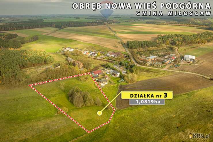 Działki  na sprzedaż, , Nowa Wieś Podgórna, ul. 