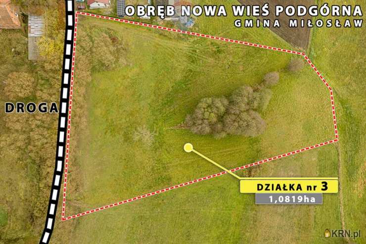 Nowa Wieś Podgórna, ul. , Działki  na sprzedaż, 