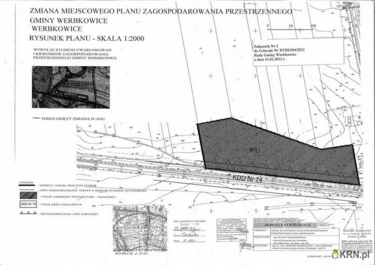 , Działki  na sprzedaż, Werbkowice, ul. 