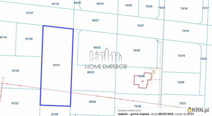 Mościska, ul. Chabrowa, , Działki  na sprzedaż
