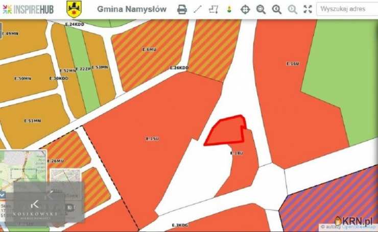 , Namysłów, ul. Brzeska, Działki  do wynajęcia