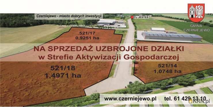 Działki  na sprzedaż, Czerniejewo, ul. , 