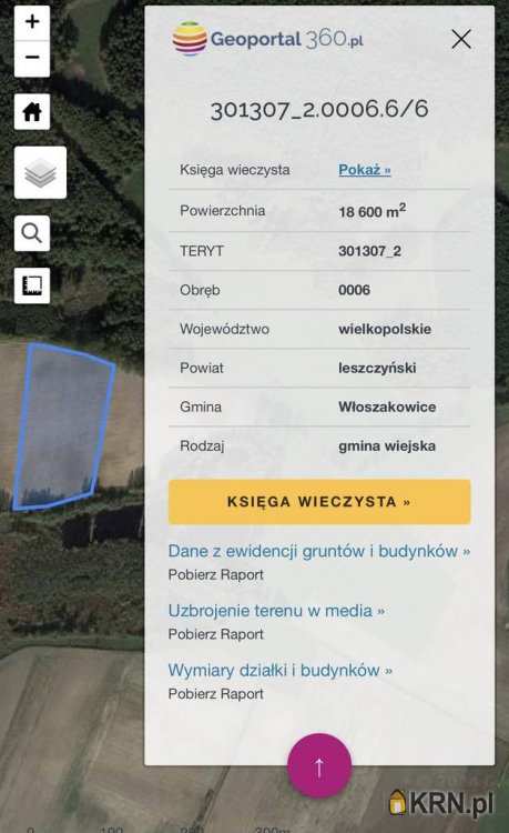 Jezierzyce Kościelne, ul. , Działki  na sprzedaż, 