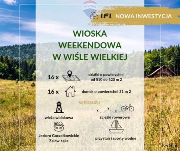 , Wisła Wielka, ul. , Działki  na sprzedaż