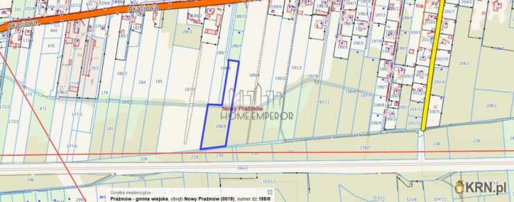 Nowy Prażmów, ul. Akacjowa, Działki  na sprzedaż, 