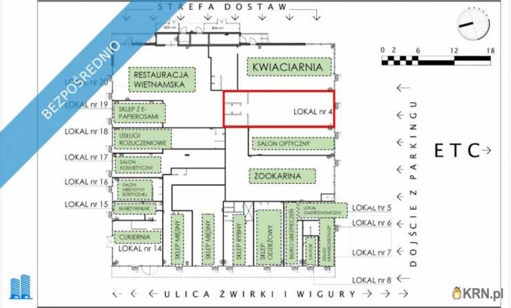 Gdańsk, Zaspa-Rozstaje, ul. Żwirki i Wigury, Lokal użytkowy  do wynajęcia, 