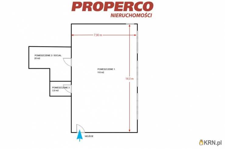 PROPERCO Sp. z o.o. Sp. k. , Lokal użytkowy  do wynajęcia, Kielce, ul. Zagnańska