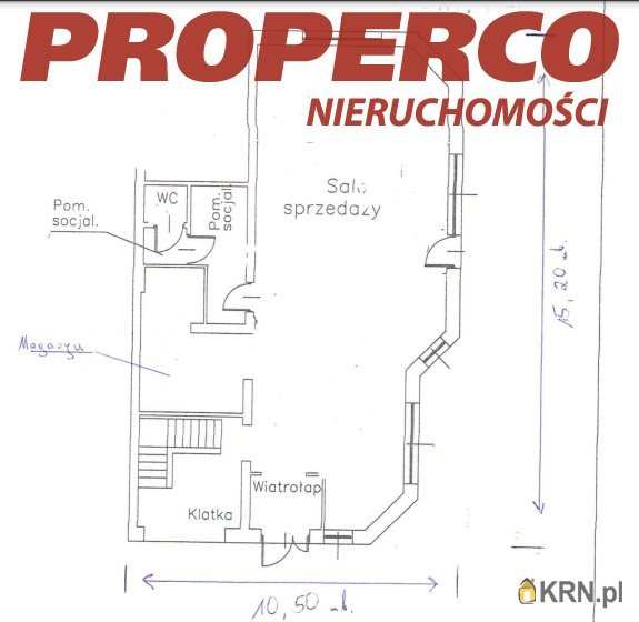 Lokal użytkowy  do wynajęcia, Piekoszów, ul. , 3 pokojowe