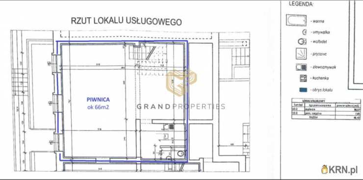 Warszawa, Ursynów, ul. R. Mielczarskiego, Lokal użytkowy  na sprzedaż, 