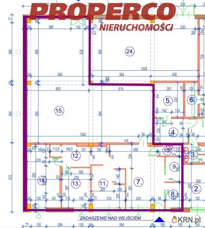 Lokal użytkowy  do wynajęcia, 1 pokojowe, Kielce, ul. Zagnańska