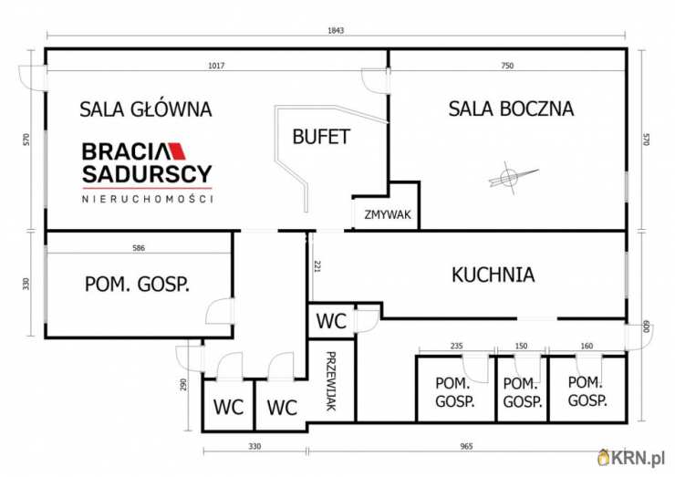 Kraków, Bronowice/Bronowice Małe, ul. Na Błonie, Lokal użytkowy  do wynajęcia, 5 pokojowe