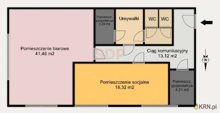 SDP Nieruchomości, Lokal użytkowy  do wynajęcia, Łódź, Górna, ul. J. Kilińskiego