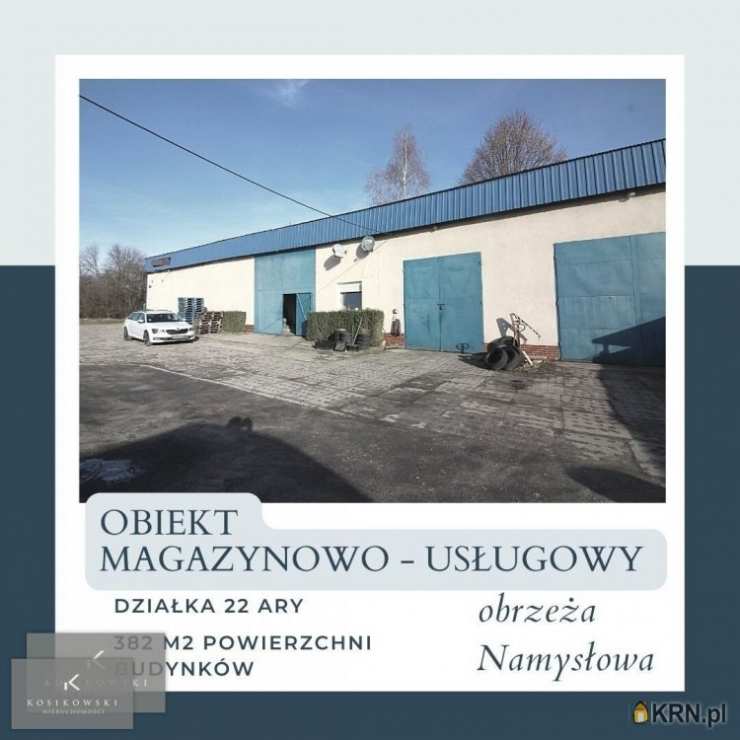 Lokal użytkowy  na sprzedaż, Namysłów, ul. , 