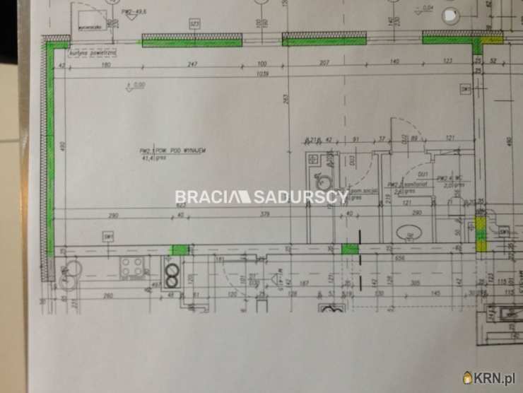 Kraków, Prądnik Biały, ul. Bociana, Lokal użytkowy  do wynajęcia, 1 pokojowe