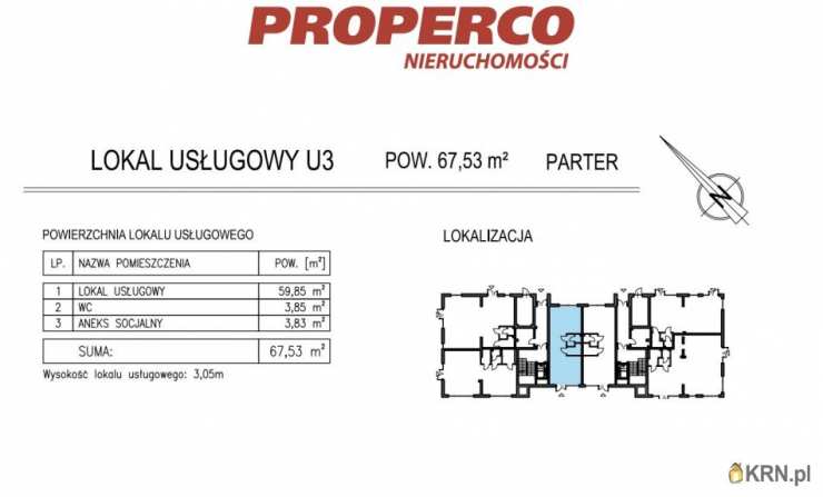 PROPERCO Sp. z o.o. Sp. k. , Lokal użytkowy  na sprzedaż, Kielce, ul. Solidarności