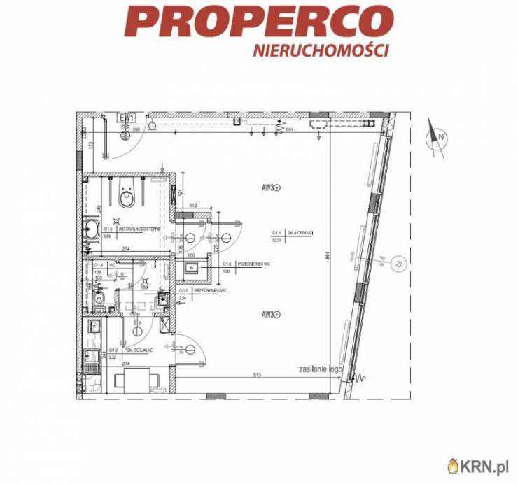 PROPERCO Sp. z o.o. Sp. k. , Lokal użytkowy  na sprzedaż, Kielce, Szydłówek, ul. Klonowa