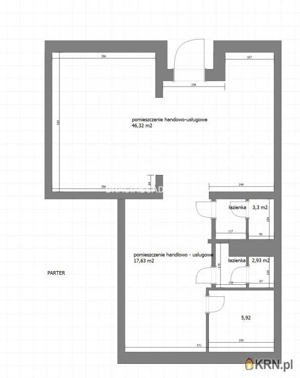 BRACIA SADURSCY NIERUCHOMOŚCI ODDZIAŁ BS5 NOWA HUTA, Lokal użytkowy  na sprzedaż, Kraków, Podgórze/Płaszów, ul. Wielicka