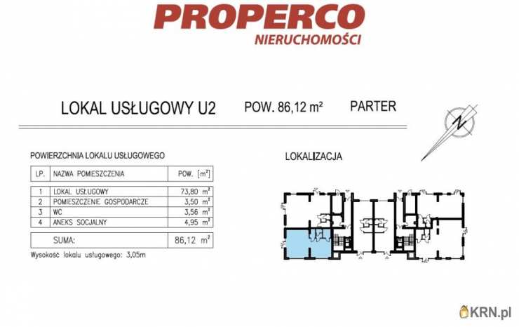 Lokal użytkowy  na sprzedaż, Kielce, ul. Solidarności, 3 pokojowe