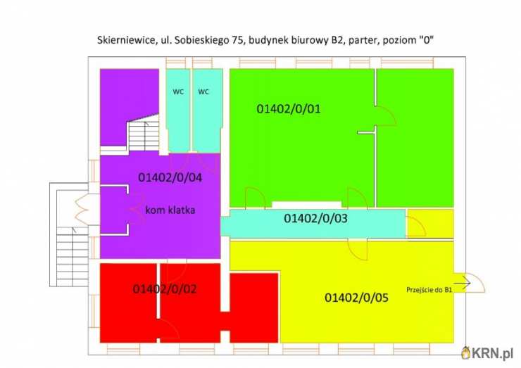 Skierniewice, ul. , 2 pokojowe, Lokal użytkowy  do wynajęcia