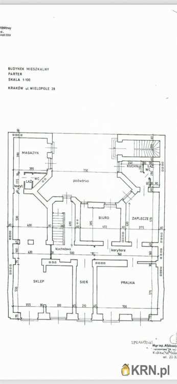Kraków, Stare Miasto, ul. , Lokal użytkowy  na sprzedaż, 