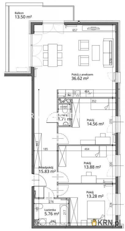 4 pokojowe, Kraków, Bronowice/Bronowice Małe, ul. Armii Krajowej, Mieszkanie  na sprzedaż